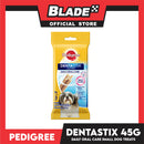 Pedigree Dentastix Mono 3s Small 5-10kg Daily Oral Care 45g Dog Treats