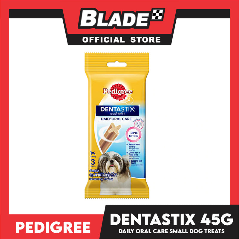 Pedigree Dentastix Mono 3s Small 5-10kg Daily Oral Care 45g Dog