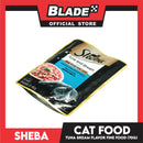 12pcs Sheba Tuna and Bream Flavor 70g Fine Food for Cats