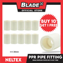 Buy 10 Get 1 Free! Neltex PPR PVC Fitting Coupling 20mm (1/2'')