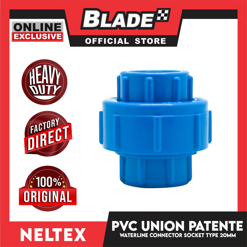 Buy 10 Get 1 Free! Neltex PVC Union Patente Socket Type 20mm (1/2) For Waterline Live Connection and Disconnection