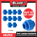 Buy 10 Get 1 Free! Neltex PVC Union Patente Socket Type 32mm (1inch) For Waterline Live Connection and Disconnection