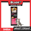 24pcs Sheba Melty Katsou and Salmon Creamy Cat Treat 24g Premium Cat Snack Food