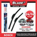 Bosch Wiper Blade Clear Advantage Wiper Blade Set, Banana Type BCA24 24' ' And BCA14 14' ' Set of 2pcs Car Wiper For Chevrolet, Honda, Mazda, Nissan, Toyota