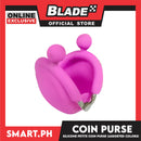 Gifts Mini Silicon Petite Coin Purse 4.5cm (Assorted Colors)