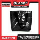 Gifts Transparent Plastic Bag  34cm (Black)