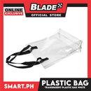 Gifts Transparent Plastic Bag  34cm (White)
