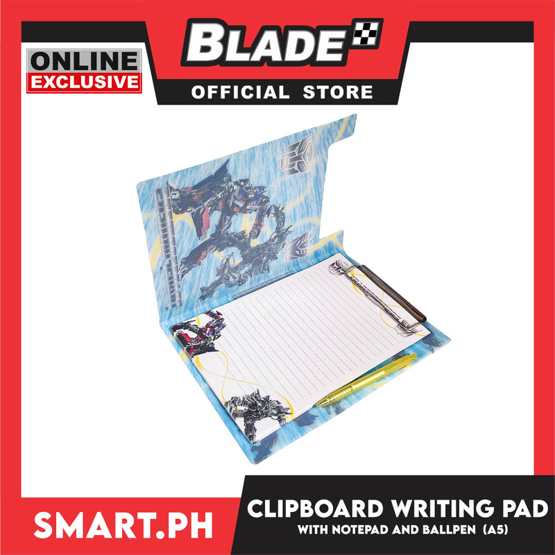 Gifts Clipboard Writing Pad With Notepad And Ballpen Set A5 (Assorted Designs)