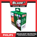 Philips Led Headlight Bulb Ultinon Pro1000 LED-FOG H8/H11/H16 Bright Stylish Ligh, Up To 6500 K Cool White Light, Car Headlight