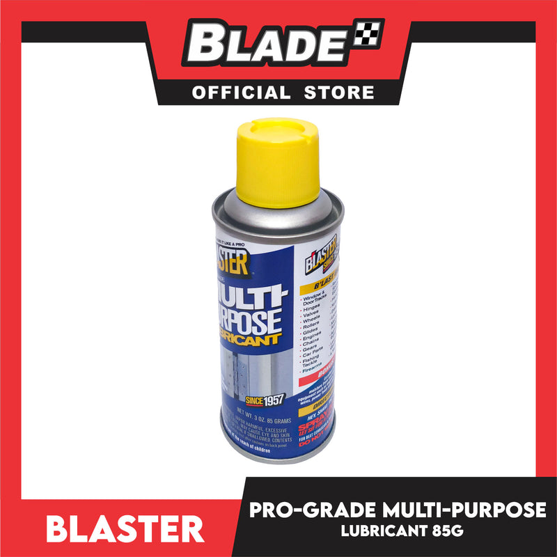 Blaster Pro-Grade Multi Purpose Lubricant 3oz Reduce Friction And Wear, Enhance Performance Protect Surfaces For Car Parts, Chains, Dials, Engines And Etc.