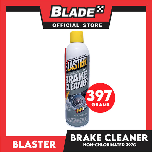 Blaster Non-Chlorinated Brake Cleaner 14oz Removes Brake Fluid, Grease, Oil And Other Contaminants From Brake Linings, Rotors And Drums
