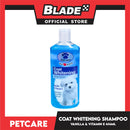 Pet Care Coat Whitening Shampoo 414ml (Vanilla And Vitamin E) Helps Brighten And Shine, White And Light Color Coats, Dog Shampoo
