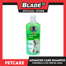 Pet Care Advanced Care Shampoo 414ml (Citronella And Tea Tree Oil) For Nourishes And Soothes Skin, Dog Shampoo