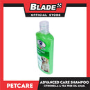 Pet Care Advanced Care Shampoo 414ml (Citronella And Tea Tree Oil) For Nourishes And Soothes Skin, Dog Shampoo
