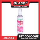 Jojoba Essence Pet Cologne Spray 100ml (Sakura Cherry Blossom Scent) Organic, Hypo Allergenic, Long Lasting Scent, Pet Cologne For Cats And Dogs