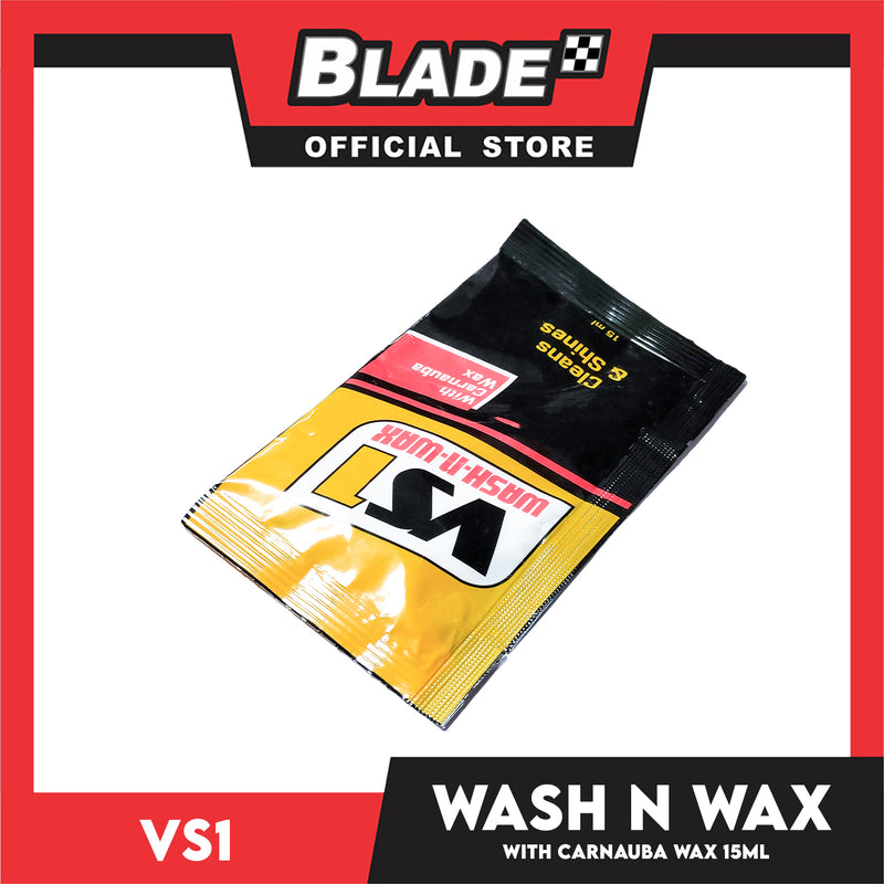 VS1 Wash And Wax 15ml Sachet For Car And Motorcycle