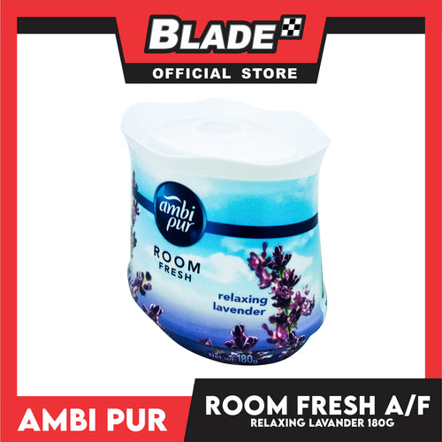 2pcs Ambi Pur Air Freshener Room Fresh 180g (Relaxing Lavender) Long-Lasting Freshness, Air Refreshing Gel