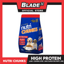 Nutri Chunks Hi-Protein Premium Dog Food, Puppy For All Breeds 1.3kg (Lamb + Chicken Liver + Milk Flavor With Real Meat) 100% Complete And Balanced Nutrition, Dog Food