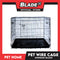 Pet Cage Wire Flooring, Painted Black Wire Cage, Comes With Tray Underneath (GY0903104) Pet Cage, Pet Accessories, Pet House