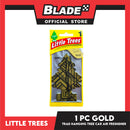 Little Trees Car Air Freshener 10210 (Gold) Hanging Tree Provides Long Lasting Scent