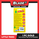 Little Trees Car Air Freshener 10210 (Gold) Hanging Tree Provides Long Lasting Scent