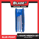 Blue-Point L-Shape Set (BPS16A) Set Of 26pcs, Metric Folding Hex Key Set 8pcs, Extra Long Arm L-Shaped Torx Key Set 9pcs, Extra Long Metric Ball End Hex Key Set 9pcs,  Industrial Tools