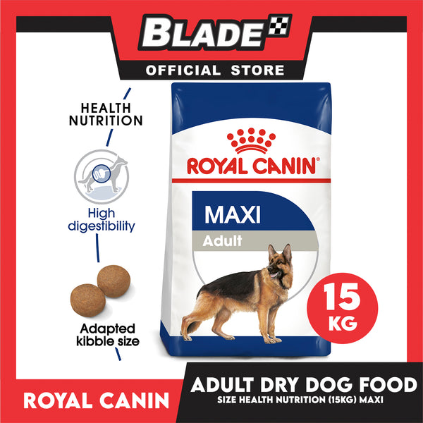 Dry Dog Royal Canin Maxi Adult 15 Royal Canin Maxi Adult Dog Food 15kg  Petbarn
