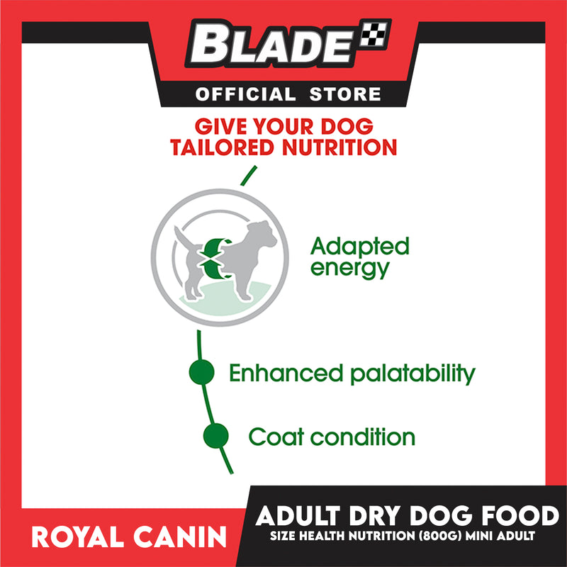Royal Canin Mini Adult (800g) Dry Dog Food - Size Health Nutrition