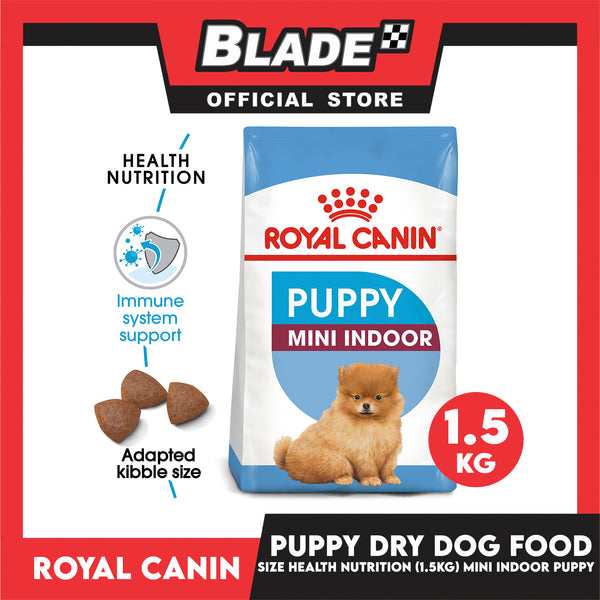 Royal Canin Mini Indoor Puppy (1.5kg) Dry Dog Food - Size Health Nutrition