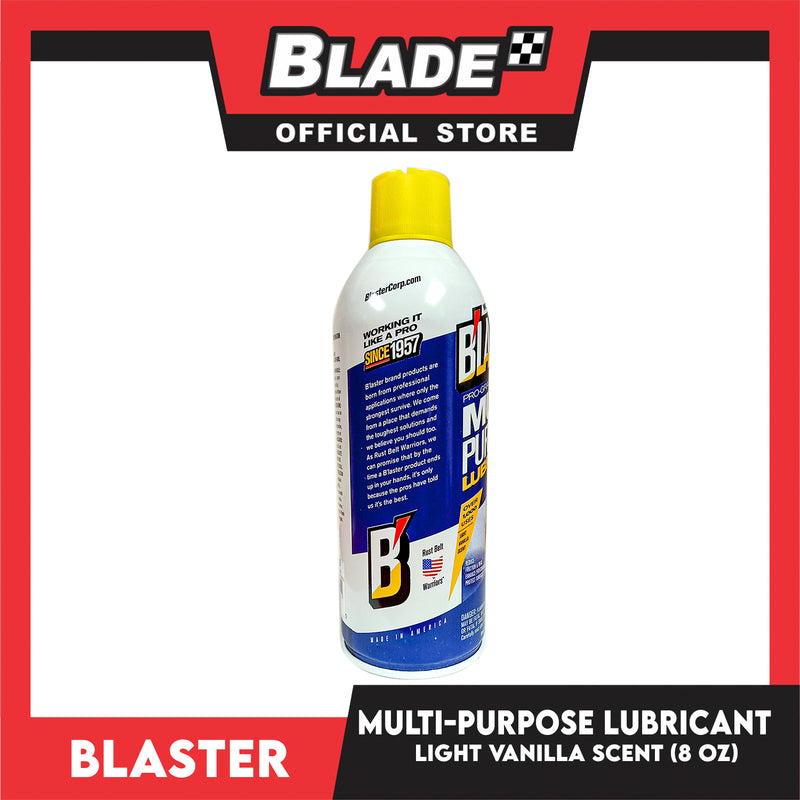 Blaster Pro-Grade Multi Purpose Lubricant Spray 8oz Reduce Friction And Wear Enhance Performance Protect Surface