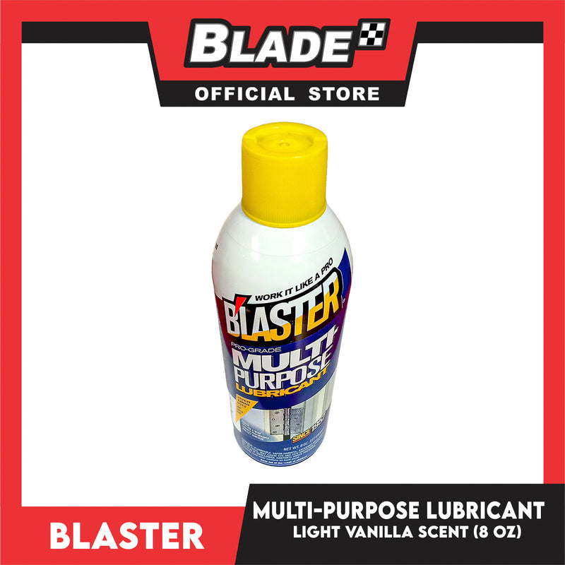 Blaster Pro-Grade Multi Purpose Lubricant Spray 8oz Reduce Friction And Wear Enhance Performance Protect Surface