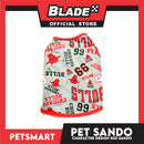 Pet Sando Apparel Character Design Red Sando DG-CTN124M (Medium) Perfect Fit For Dogs And Cats, Pet Clothes, Soft and Comfortable Pet Clothing