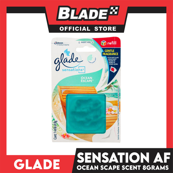 Glade Sensations Refill, Air Freshener 8g (Ocean Escape) 642257