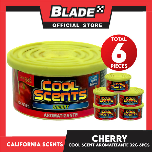 6pcs California Scents CLS-007 Cool Scent 32g (Cherry)