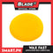 Car Wax Fast Applicator Pad 4.5 Inches Diameter SM85-537 Yellow Sponge Foam Applicator Pad Soft, Sponge Cleaning Tool