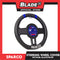 Sparco Steering Wheel Cover SPC1114BL (Black/Blue) for Toyota, Mitsubishi, Honda, Hyundai, Ford, Nissan, Suzuki, Isuzu, Kia, MG and more