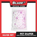 Silver Pet Super Absorbent Disposable Female Dog Wrap/ Diaper Small