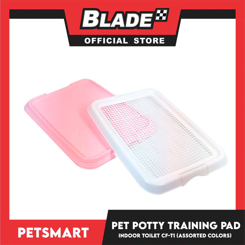 Pet Dog Cat Potty Training Pad Indoor Toilet CF-T1 46cmx34cm (Assorted Colors)