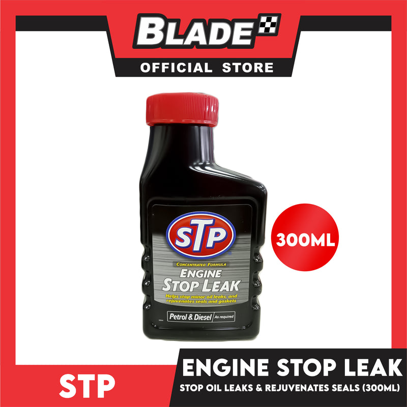 STP Engine Stop Leak Petrol and Diesel Improved Concentrated Formula 300ml