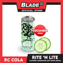 RC Cola Rite 'N Lite Cucumber Carbonated Flavored Drink 250ml