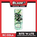 RC Cola Rite 'N Lite Cucumber Carbonated Flavored Drink 250ml
