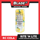 RC Cola Rite 'N Lite Lemon Carbonated Flavored Drink 250ml