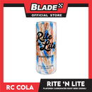 RC Cola Rite 'N Lite Root Beer Carbonated Root Beer 250ml