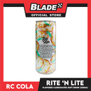 RC Cola Rite 'N Lite Peach Carbonated Flavored Drink 250ml