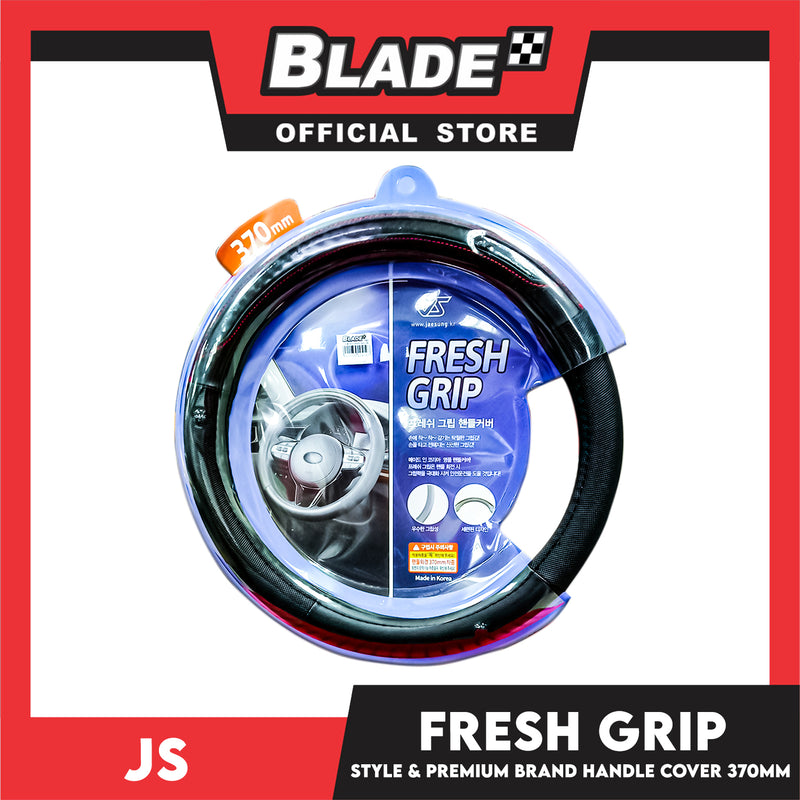 JS Fresh Grip Steering Wheel Cover Fresh Grip, Hand Grab 370mm Universal Fits For All Cars