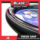 JS Fresh Grip Steering Wheel Cover Fresh Grip, Hand Grab 370mm Universal Fits For All Cars