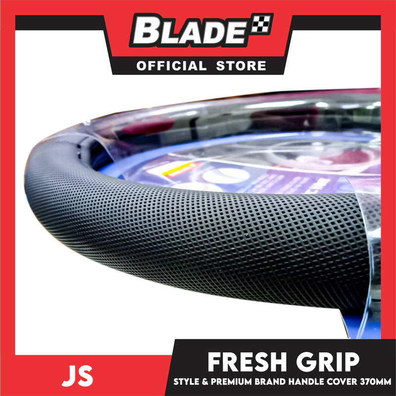 JS Fresh Grip Steering Wheel Cover Fresh Grip, Hand Grab 370mm Universal Fits For All Cars