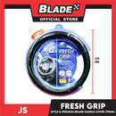 JS Fresh Grip Steering Wheel Cover Fresh Grip, Hand Grab 370mm Universal Fits For All Cars