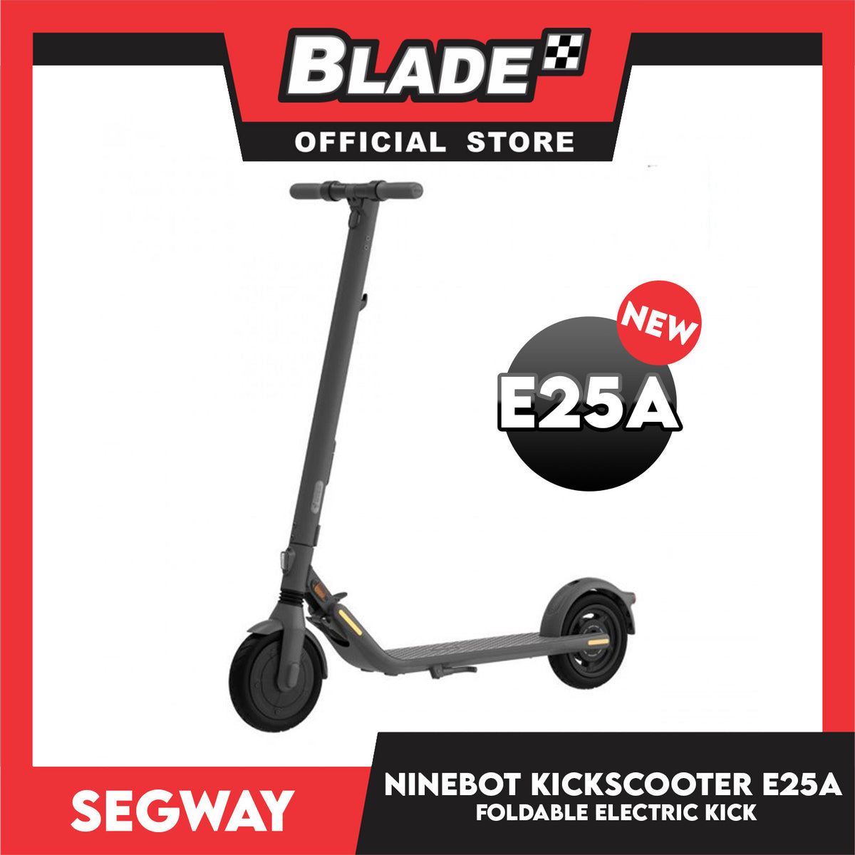 Segway Ninebot E25A Electric Kickscooter, Foldable Scooter And Electric Kick
