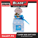 Candy Box DIY Gift Box Blue Color 12cm (It's A Boy) Perfect For Party Giveaway, Souvenir (Assorted Designs)